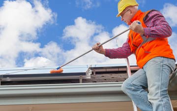 Hordle soft wash roof cleaning